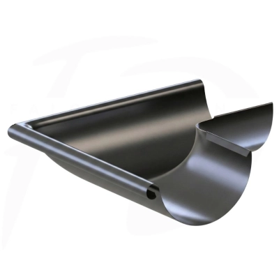 Narożnik zewnętrzny 90° stalowy ⌀ 150 firmy KROP kolor grafitowy